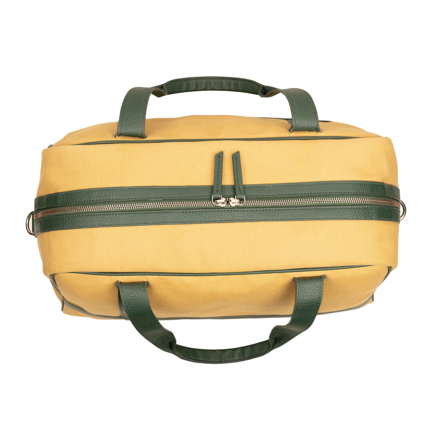 Mojave Duffle Bag- Mustard Yellow and Green