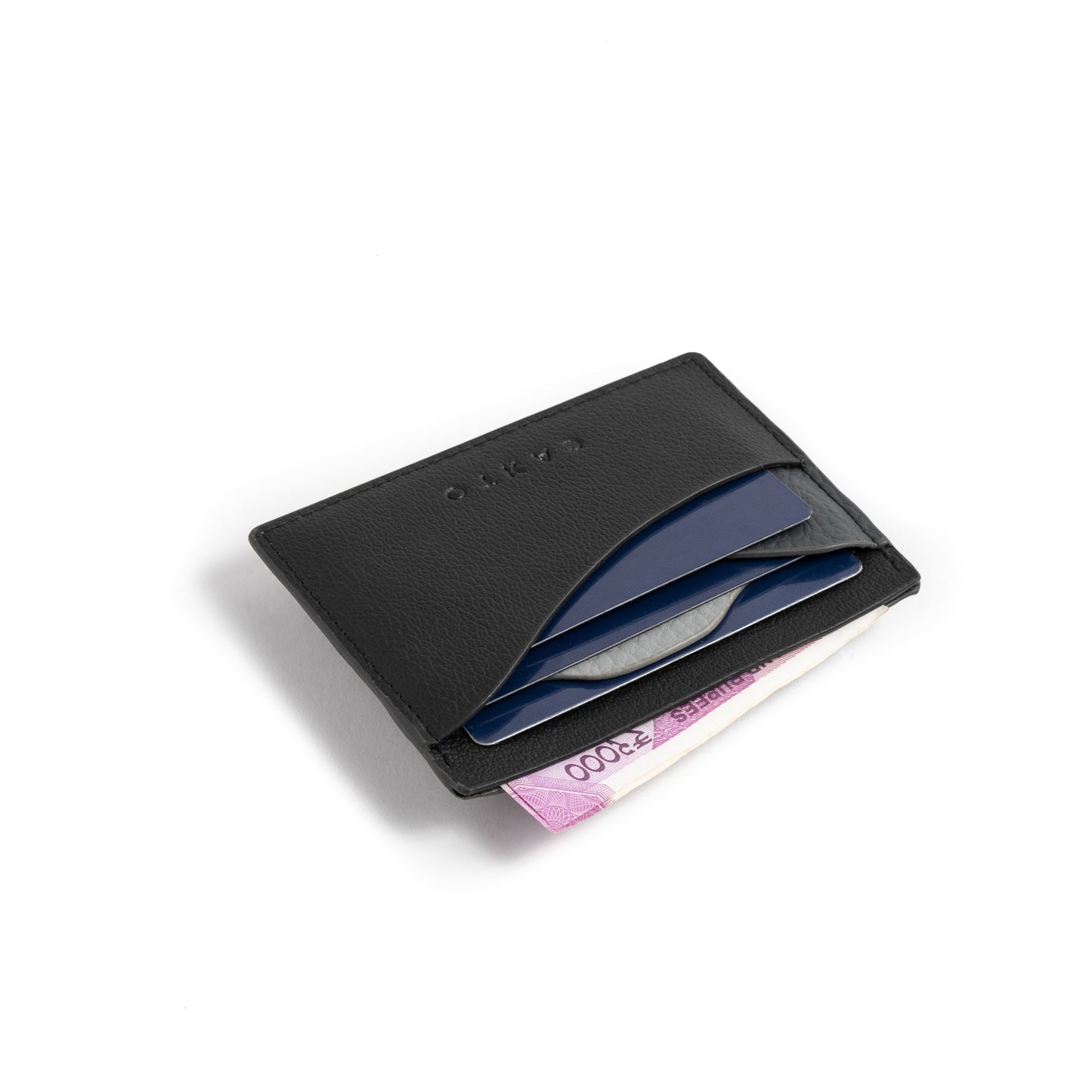 Patagonian Card Wallet-Black