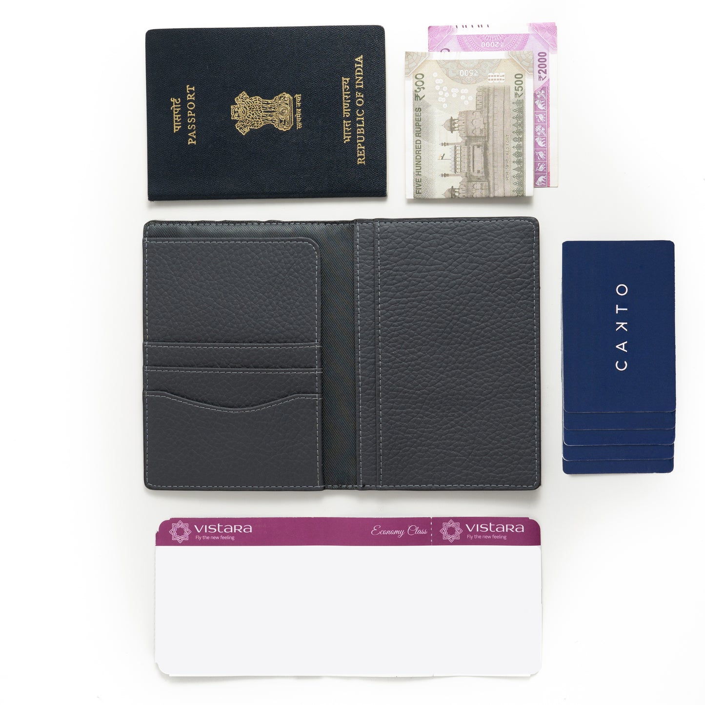 Atacama Passport Sleeve-Black