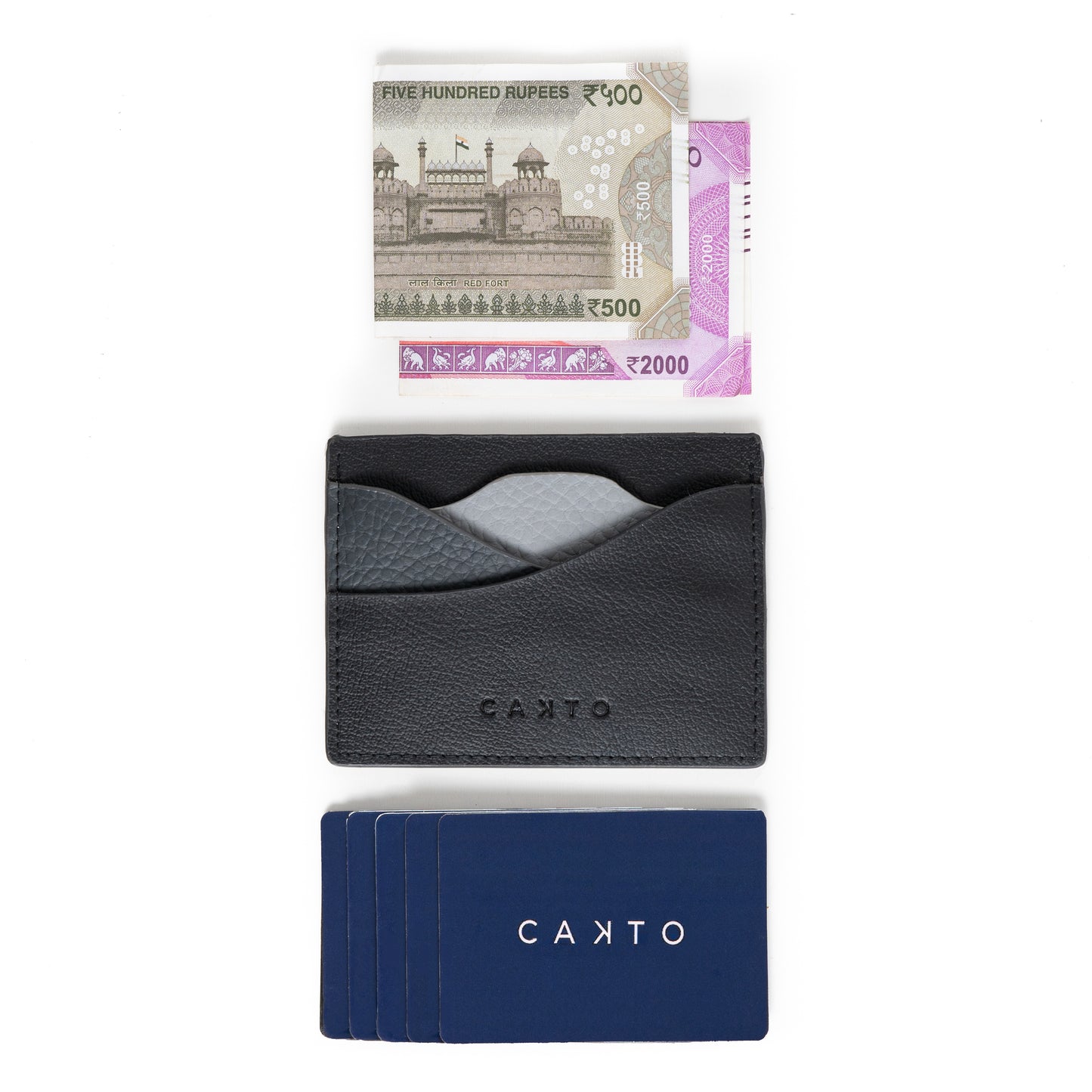 Patagonian Card Wallet-Black